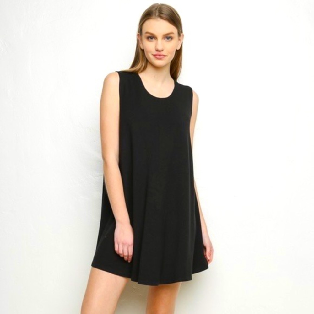 Brandy Melville Black Shift Dress